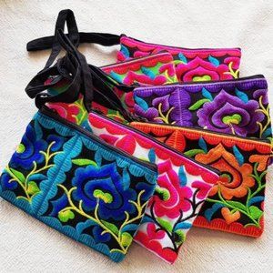 Handmade Thai Coin Wristlets